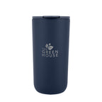 Kona Recycled Stainless Steel Tumbler, 16 oz - Navy - Laser Engraving