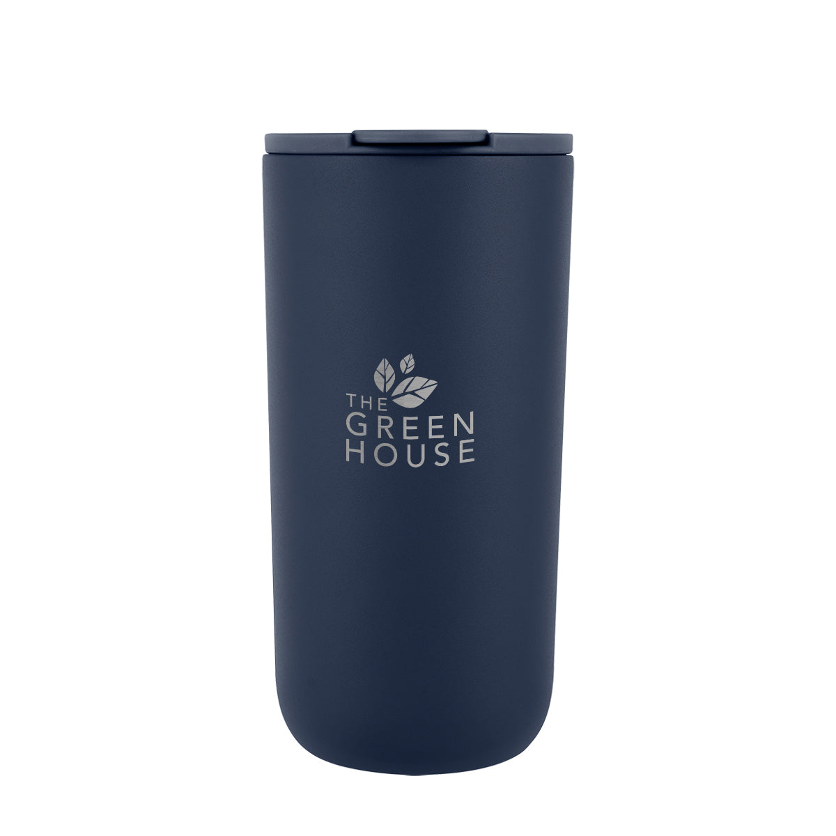 Kona Recycled Stainless Steel Tumbler, 16 oz - Navy - Laser Engraving