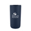 Kona Recycled Stainless Steel Tumbler, 16 oz - Navy - Silk Screen