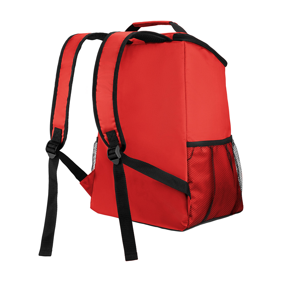 Kool Pak Cooler Backpack, 36 Cans - Red - Back