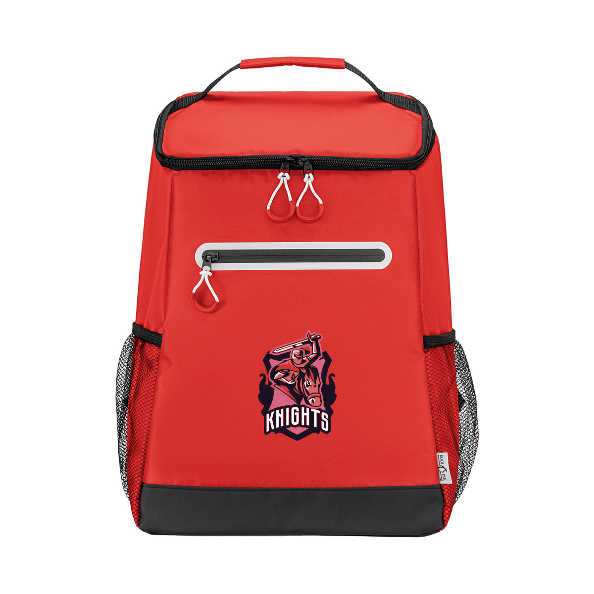 Kool Pak Cooler Backpack, 36 Cans - Red - Colorbrite