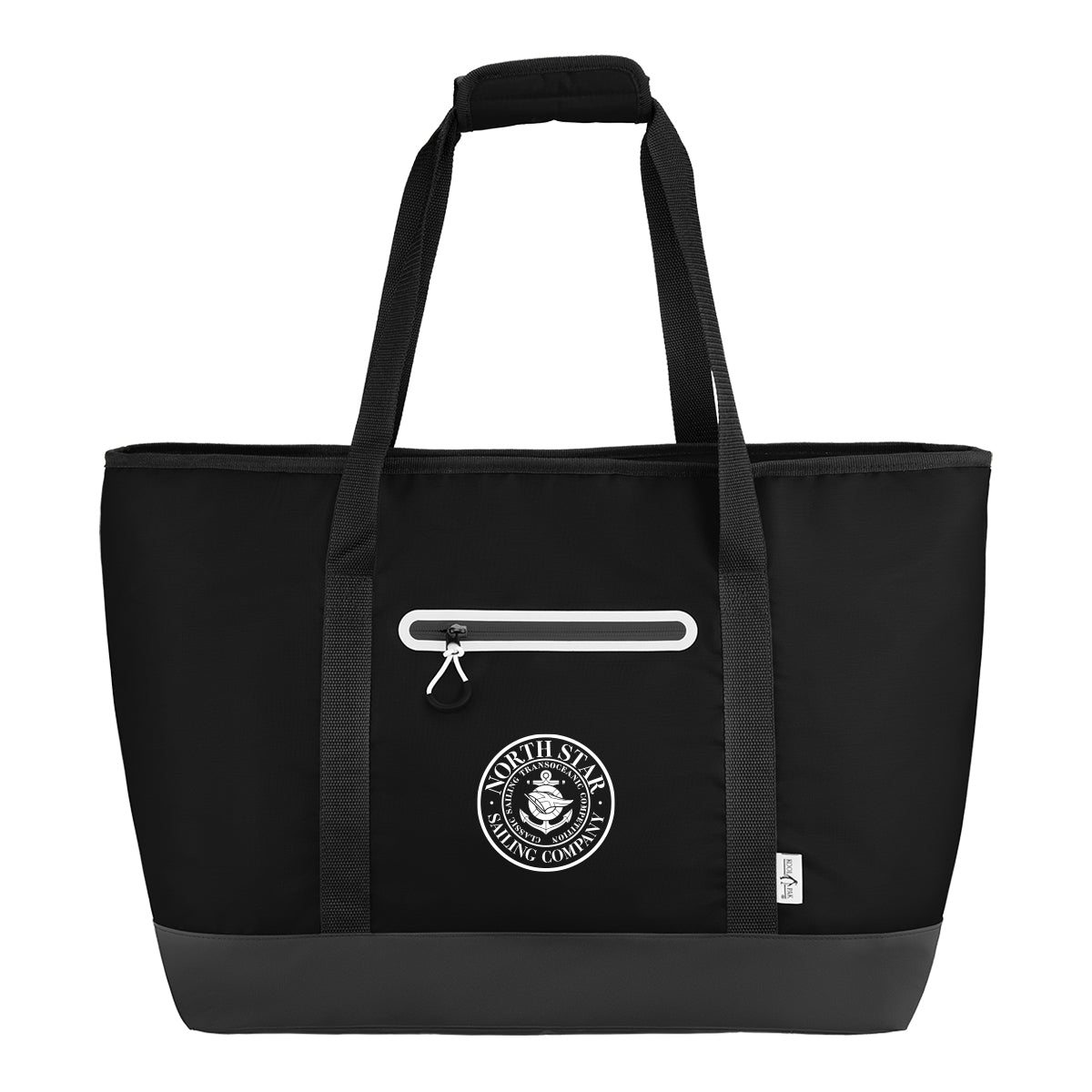 Kool Pak Cooler Tote Bag for 32 Cans - Black - Silk Screen