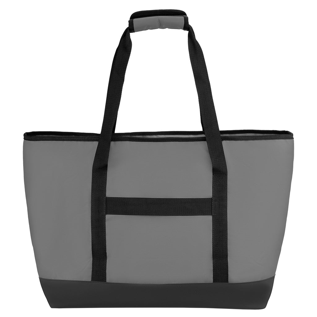 Kool Pak Cooler Tote Bag for 32 Cans - Gray - Back