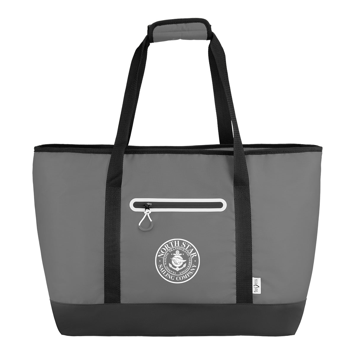 Kool Pak Cooler Tote Bag for 32 Cans - Gray - Silk Screen