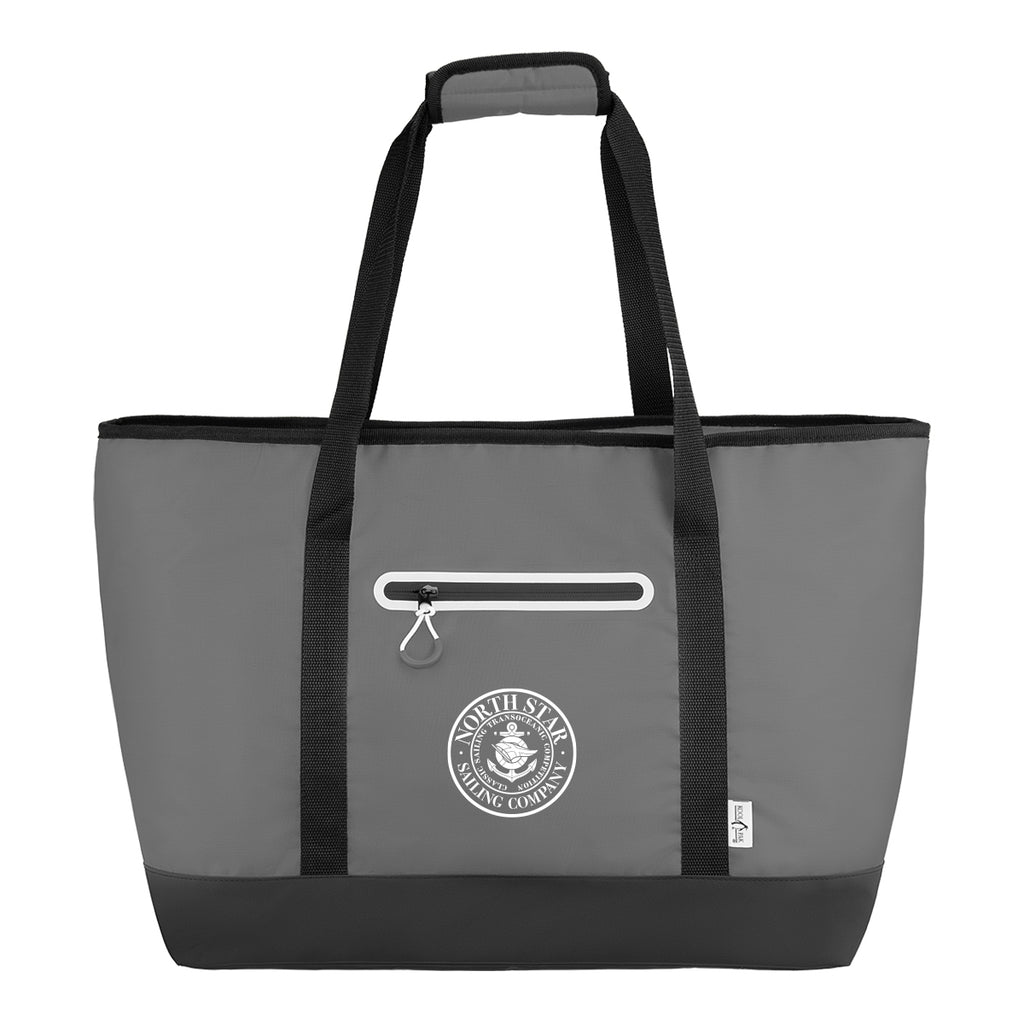 Kool Pak Cooler Tote Bag for 32 Cans - Gray - Silk Screen