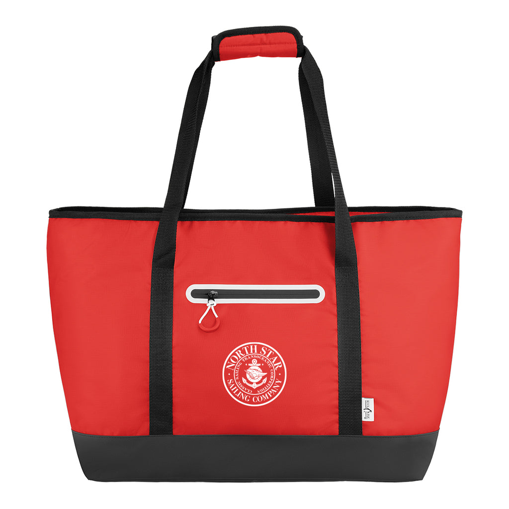 Kool Pak Cooler Tote Bag for 32 Cans - Red - Silk Screen
