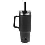 Kool Pak Stainless Steel Tumbler, 40 oz - Black - Laser Engraving