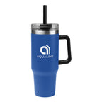 Kool Pak Stainless Steel Tumbler, 40 oz - Blue - Silk Screen