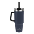 Kool Pak Stainless Steel Tumbler, 40 oz - Navy - Laser Engraving