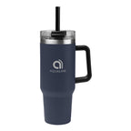 Kool Pak Stainless Steel Tumbler, 40 oz - Navy - Laser Engraving