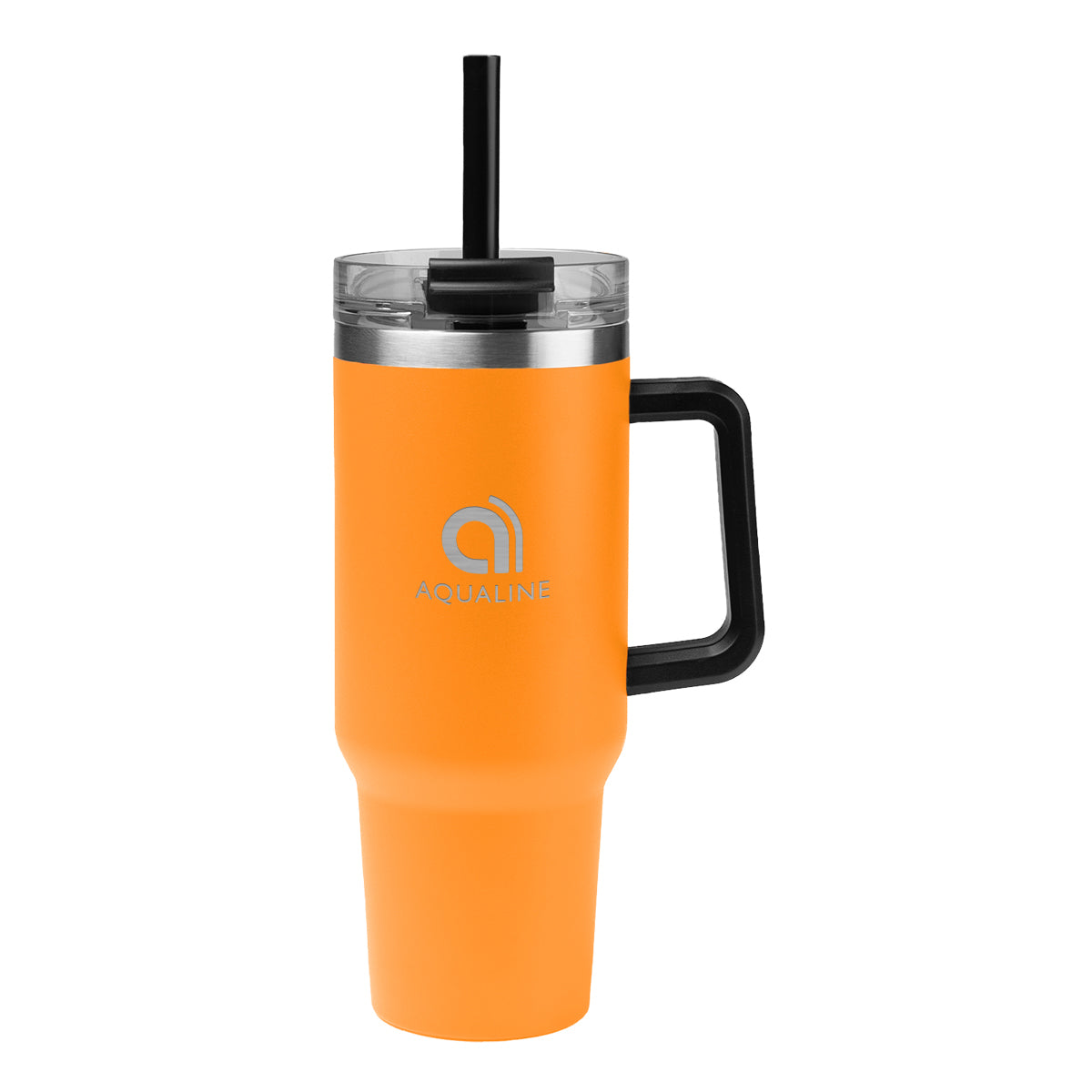 Kool Pak Stainless Steel Tumbler, 40 oz - Orange - Laser Engraving