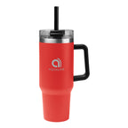 Kool Pak Stainless Steel Tumbler, 40 oz - Red - Laser Engraving