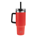Kool Pak Stainless Steel Tumbler, 40 oz - Red - Laser Engraving