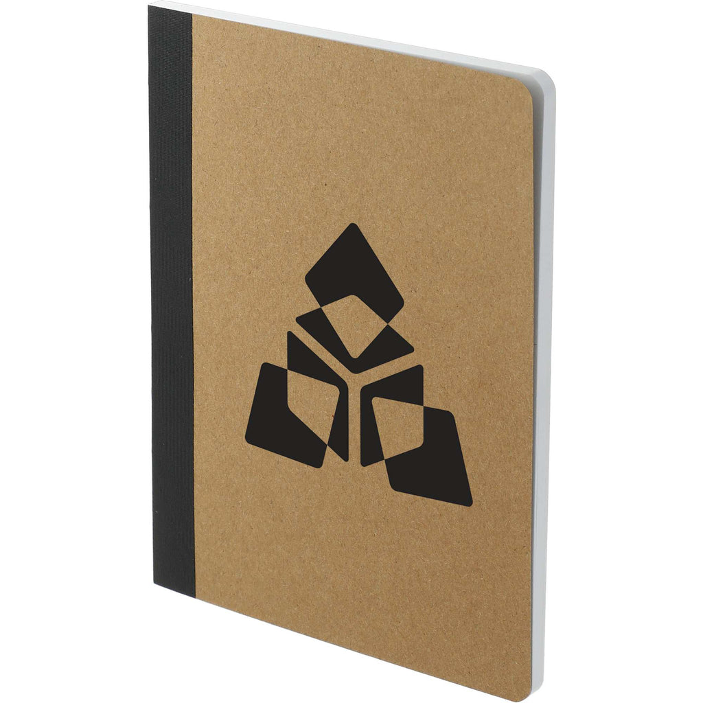 Kraft Composition Notebook, 5 x 7 Inches - Natural - Left Angle