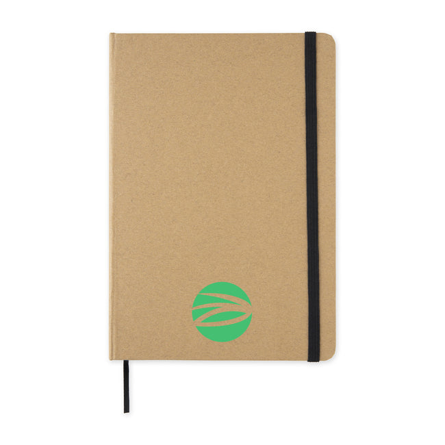 Kraft Cover Notebook with Recycled Paper, A5