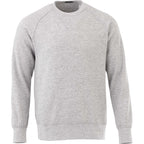 Kruger Fleece Crewneck Sweatshirt for Men Embroidery - Heather Grey Secondary - Front