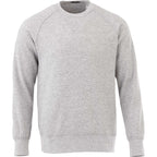 Kruger Fleece Crewneck Sweatshirt for Men Transfer - Heather Grey - Front Flat