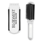 Kwik-Fix Brush and Mirror, Folding - White - Silk Screen