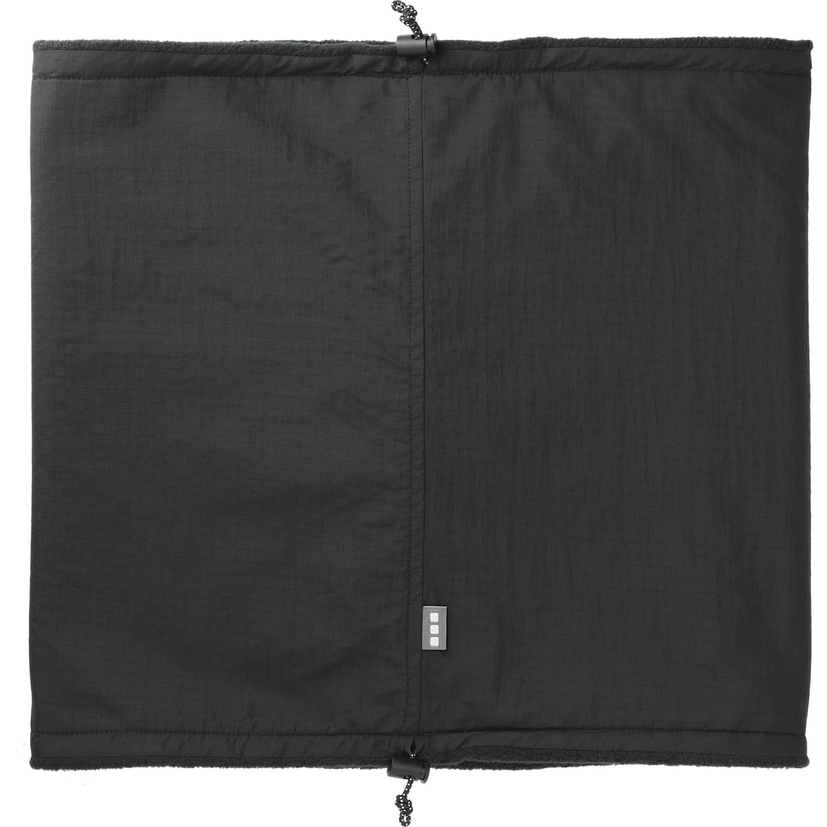 Kyes Eco Winter Snood with Microfleece Lining Embroidery - Black - Back