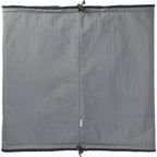 Kyes Eco Winter Snood with Microfleece Lining Embroidery - Steel Grey - Back