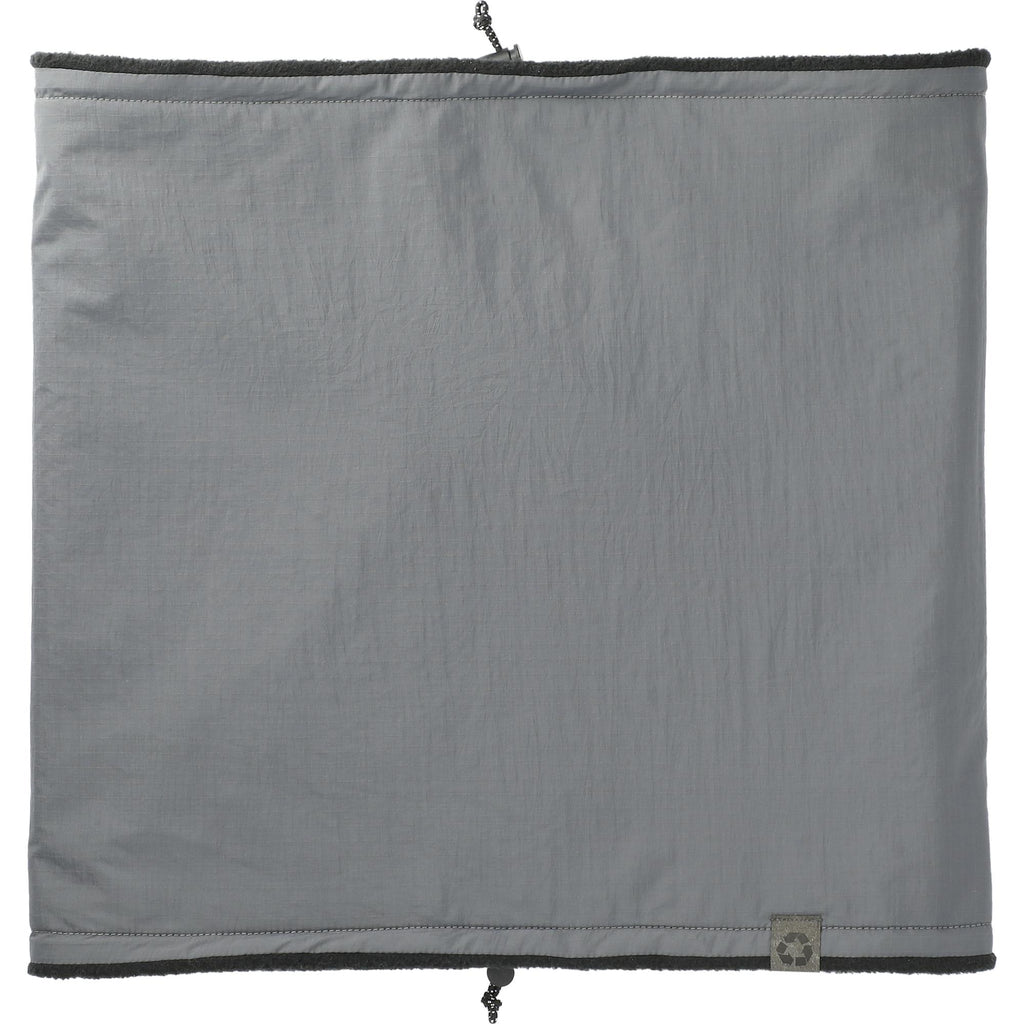 Kyes Eco Winter Snood with Microfleece Lining Embroidery - Steel Grey - Front 2
