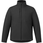 Kyes Packable Insulated Jacket in Recycled Nylon for Men Transfer - Black - Front 2