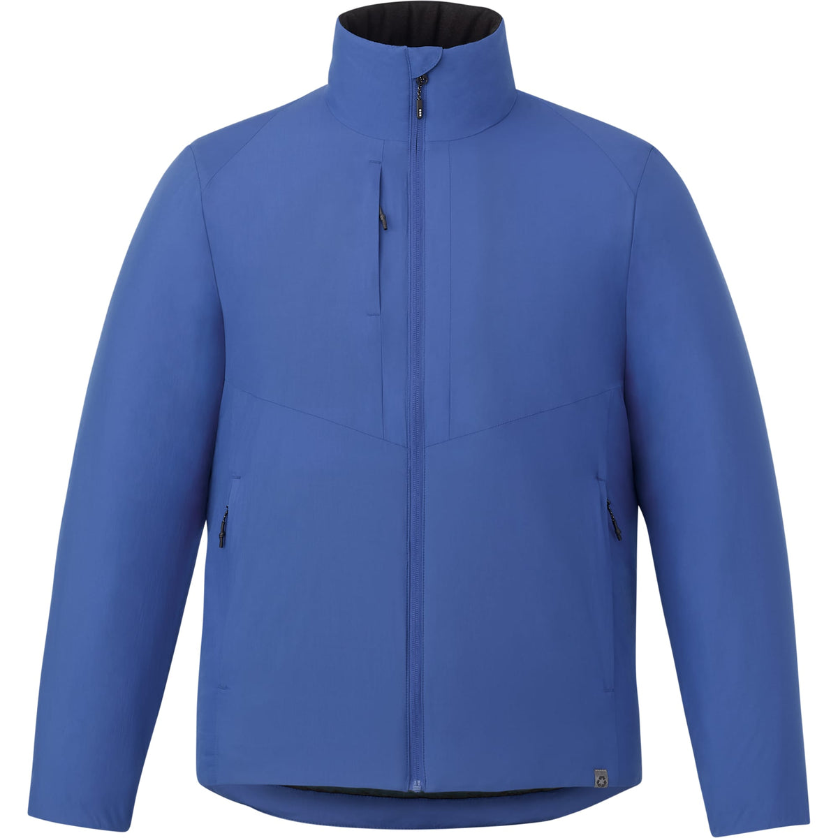 Kyes Packable Insulated Jacket in Recycled Nylon for Men Transfer - Metro Blue - Front 2