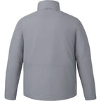 Kyes Packable Insulated Jacket in Recycled Nylon for Men Transfer - Steel Grey - Back