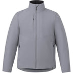 Kyes Packable Insulated Jacket in Recycled Nylon for Men Transfer - Steel Grey - Front 2