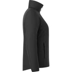 Kyes Packable Insulated Jacket in Recycled Nylon for Women Embroidery - Black - Right Side