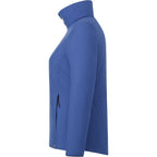 Kyes Packable Insulated Jacket in Recycled Nylon for Women Transfer - Metro Blue - Left Side