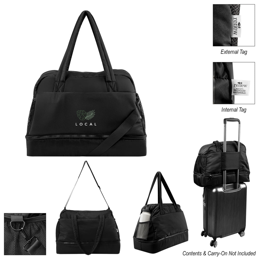 Kyle Duffel Bag with Drop Bottom - Colorbrite