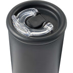 Kyser Tumbler with Straw and Dual Lid, 20 oz Full Color - Black - Detail 4