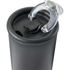Kyser Tumbler with Straw and Dual Lid, 20 oz Full Color - Black - Detail 5