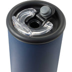 Kyser Tumbler with Straw and Dual Lid, 20 oz Full Color - Navy - Detail 3