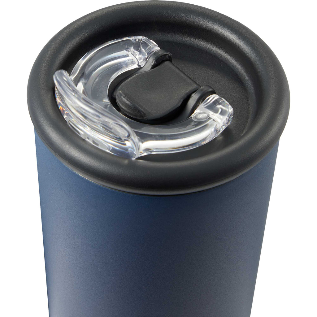Kyser Tumbler with Straw and Dual Lid, 20 oz Full Color - Navy - Detail 4