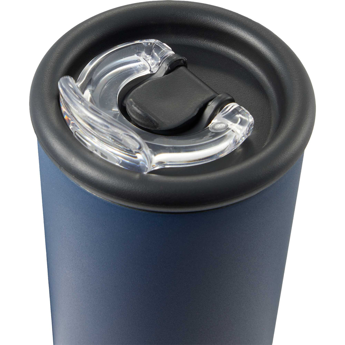 Kyser Tumbler with Straw and Dual Lid, 20 oz Full Color - Navy - Detail 4