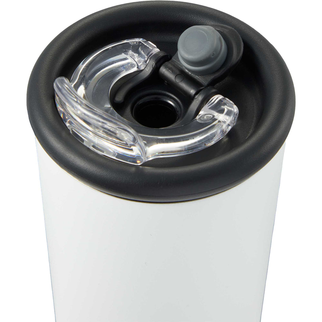 Kyser Tumbler with Straw and Dual Lid, 20 oz Full Color - White - Detail 3