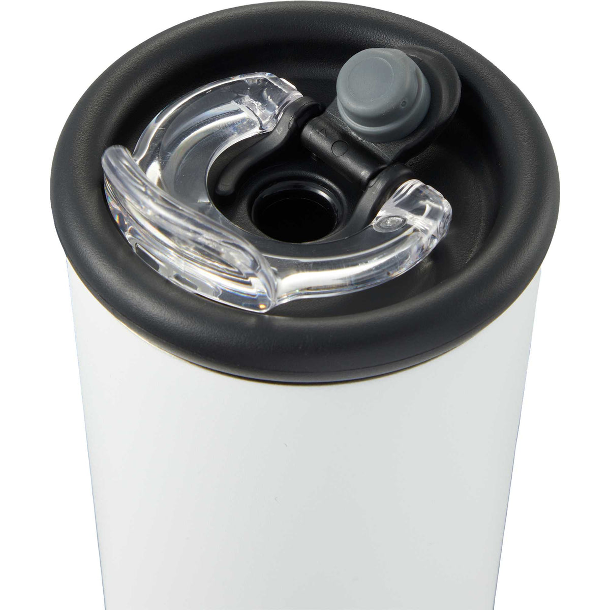 Kyser Tumbler with Straw and Dual Lid, 20 oz Full Color - White - Detail 3