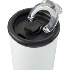 Kyser Tumbler with Straw and Dual Lid, 20 oz Full Color - White - Detail 5