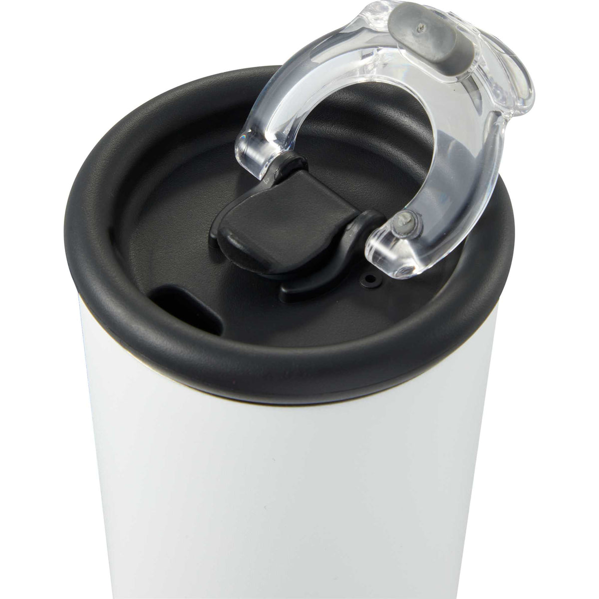 Kyser Tumbler with Straw and Dual Lid, 20 oz Full Color - White - Detail 5