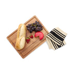 La Cuisine Acacia Cutting and Serving Board, 16 x 12 Inches Laser Engraving - Wood - View 3