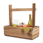 La Cuisine Acacia Picnic Table and Carrier Laser Engraving - Wood - View 4