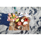 La Cuisine Acacia Picnic Table and Carrier Laser Engraving - Wood - View 9
