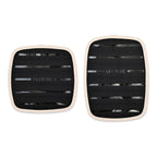 La Cuisine Potholder Set of Two with Silicone Grip - Black - View 2