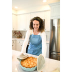 La Cuisine Potholder Set of Two with Silicone Grip - Grey - View 6