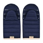 La Cuisine Recycled Cotton Oven Mitt Set - Navy - View 2