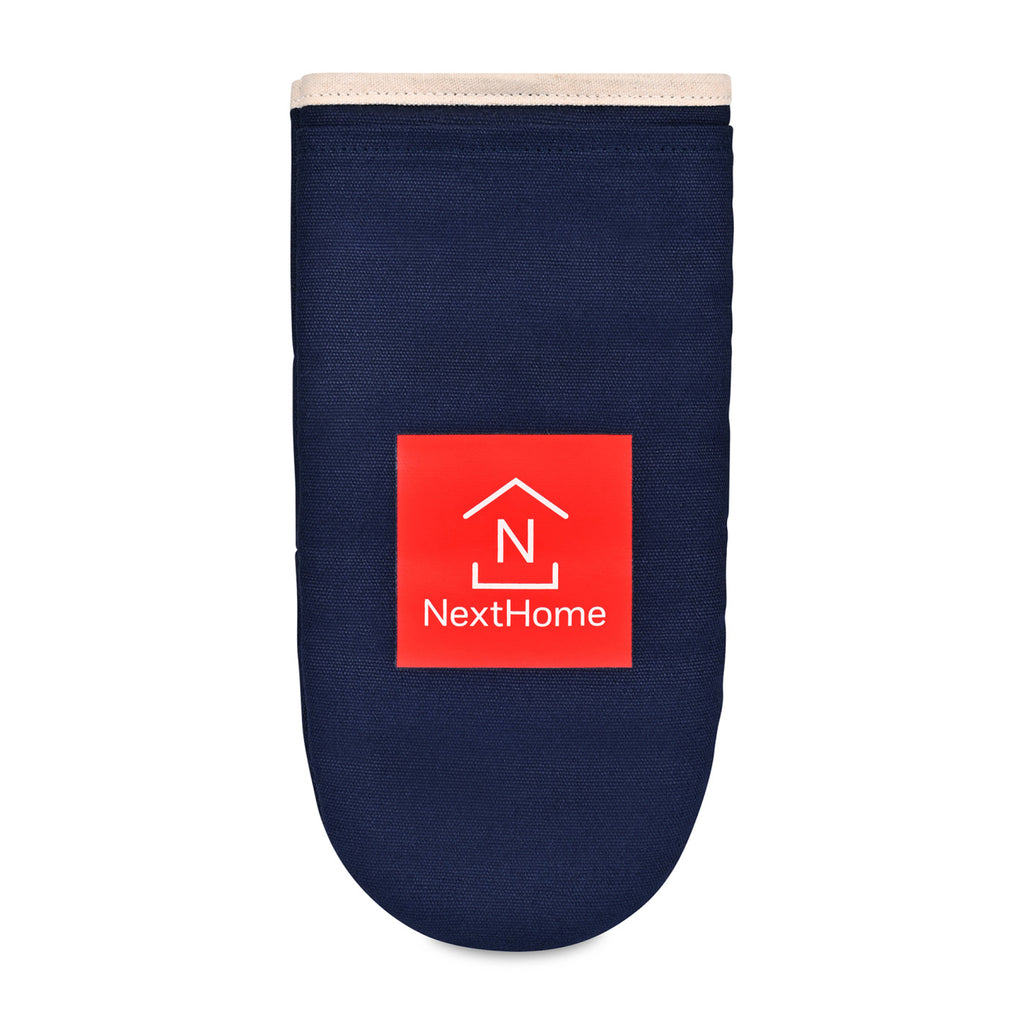 La Cuisine Recycled Cotton Oven Mitt Transfer - Navy - View 1