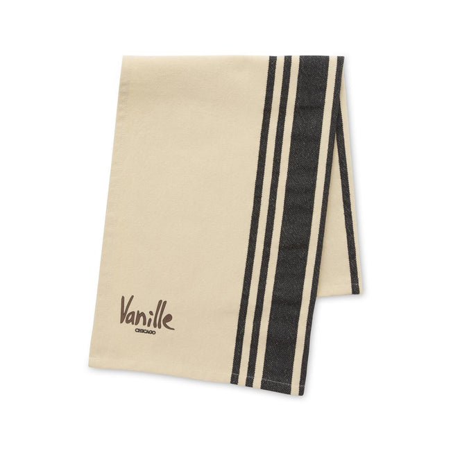 La Cuisine Striped Cotton Kitchen Towel, 28 x 18 Inches