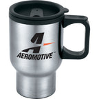 Laguna Stainless Travel Mug, 16 oz - Stainless Steel - Front